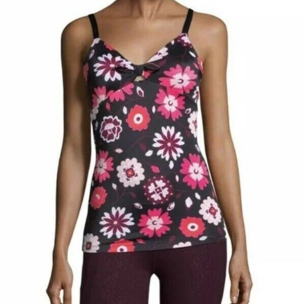 NEW Beyond Yoga Kate Spade Modernist Floral Tank